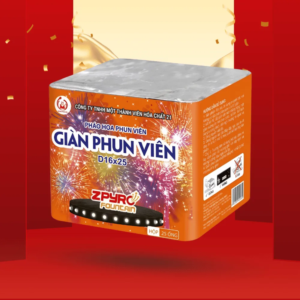Giàn Phun Viên 25 D16x25