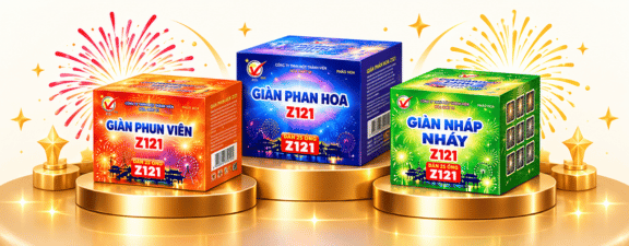 Giàn Phun Viên, Giàn Phun Hoa, Giàn Nhấp Nháy Z121